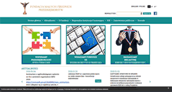 Desktop Screenshot of fund.org.pl