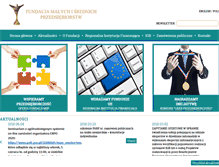 Tablet Screenshot of fund.org.pl
